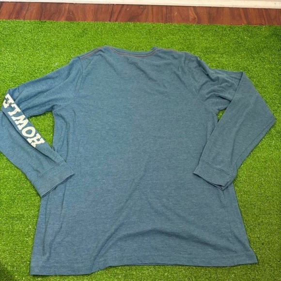 Howler Bros Men's Size Medium Graphic T-Shirt Logo Long Sleeve Blue - Picture 8 of 8
